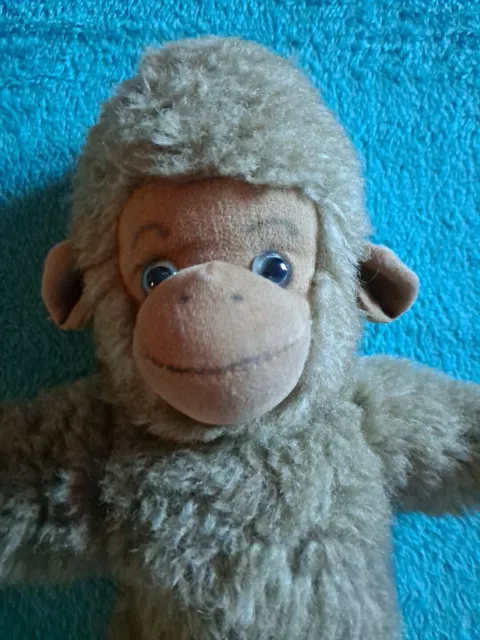 Merrythought Monkey   1960s 1970s 13" Bear Toy Animal Vintage