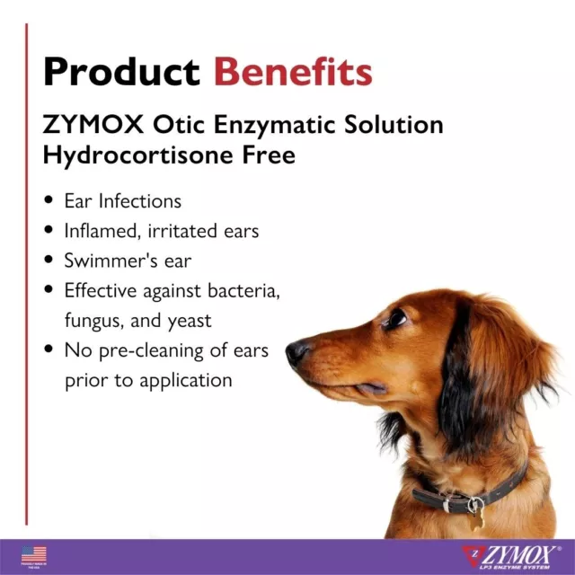 Otic Ear Enzymatic Solution no Hydrocortisone (8oz) (12 unit case) Exp. und 12mo 3