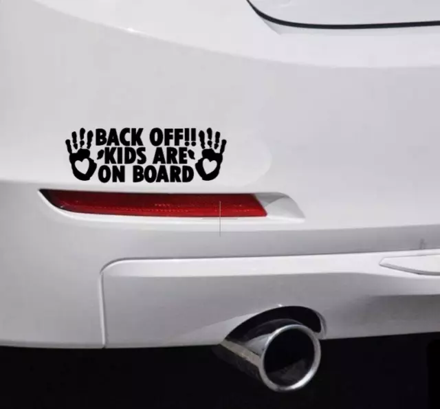 Stoßstange Aufkleber Auto Fenster Aufkleber Vinyl Aufkleber Van Schild - Lustig Kinder an Bord