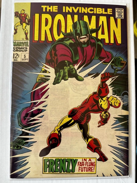 The Invincible Iron Man #5 (1968) High Grade NM 9.4!