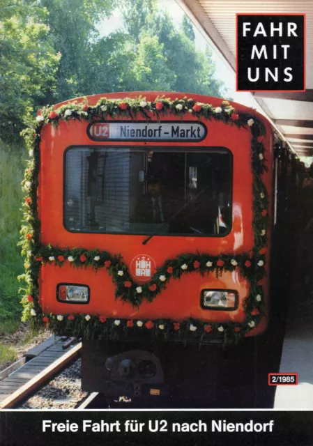 Fahr mit uns 2/1985 - Hamburger Hochbahn