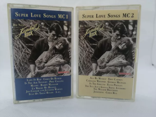 Kuschelrock Super Love Songs Genesis A-Ha Mc Kassette Tape