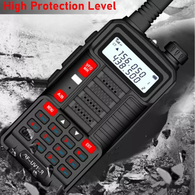 BaoFeng UV-10R UHF/VHF Dual-Band UKW-Rundfunk Walkie-Talkie Hand-Funkgerät 10W