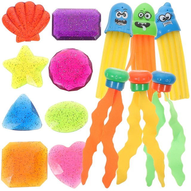 14-teiliges Kinderspaß-Sommerspielzeug-Set, Tauchbecken-Spielzeug, unter Wasser