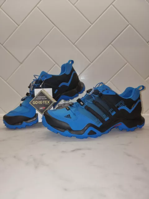 Adidas Terrex Swift R2 Goretex Hiking/Walking/Running Trainers Uk 9.5 Coral Blue