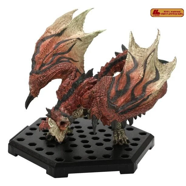 Game Monster Hunter World Rise Gashapon Diablos Cake Topper Figure