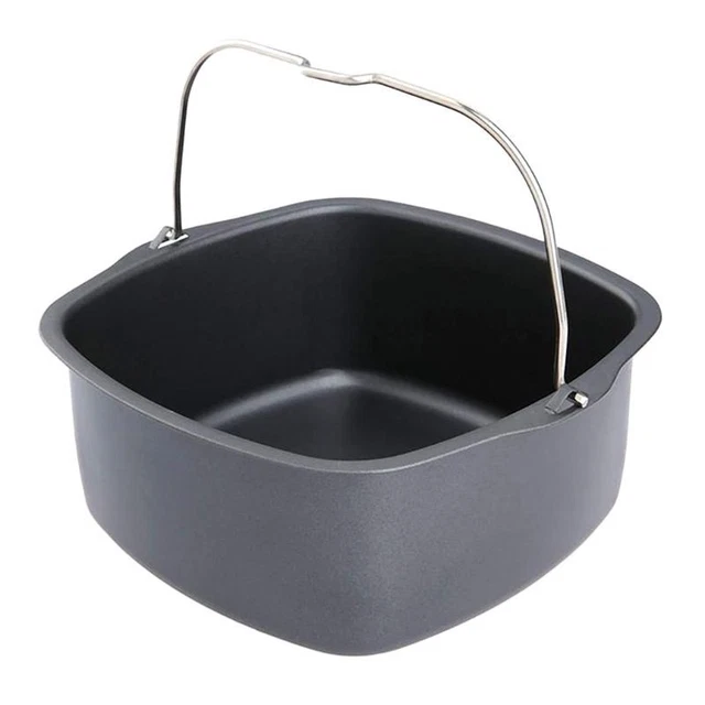 Non-Stick Air Fryer Cake  Baking Pan Oven Frying Roasting Basket forHD9220