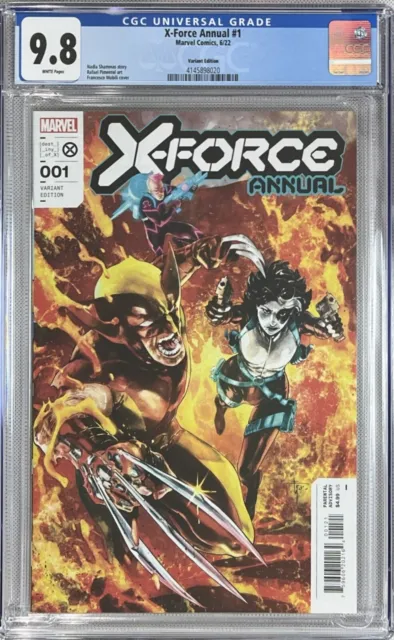 X-Force Annual #1 Marvel Comics (2022) Francesco Mobili Cover CGC 9.8