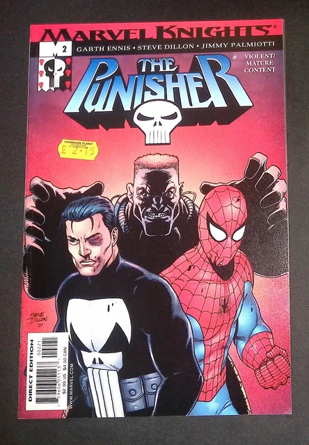 The Punisher #2 Marvel Knights Garth Ennis Steve Dillon VF-