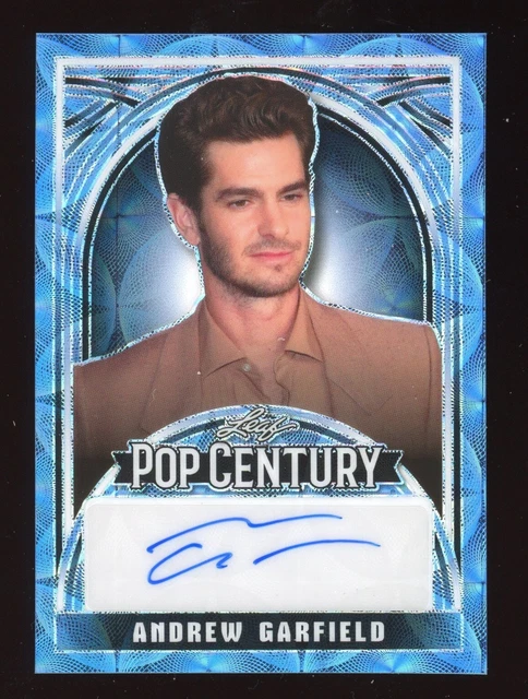 アンドリューガーフィールド 直筆サイン MARVEL LEAF マーベル 2024 Leaf Pop Century Andrew Garfield アンドリュー