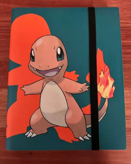 2021 Charmander POKEMON ULTRA PRO BINDER FOLDER ALBUM 9 POCKET HOLD 360 CARDS