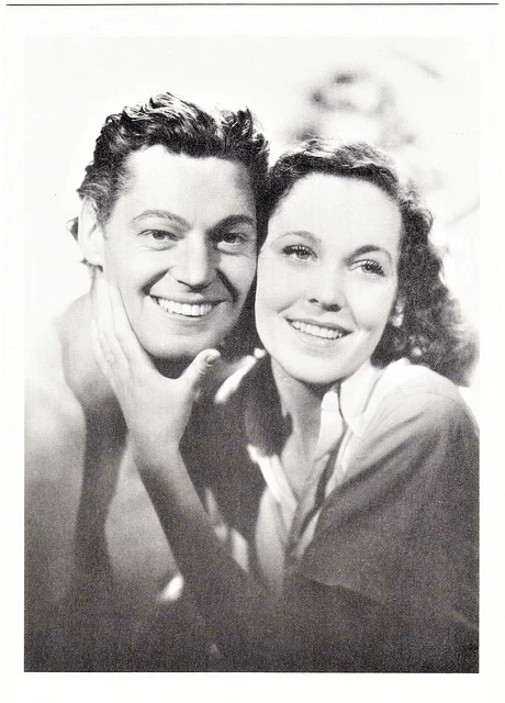 TARZAN and JANE (Johnny Weissmuller, Maureen O’Sullivan) from “Tarzan" Mint