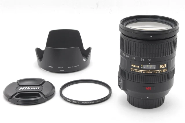 【MINT-】Nikon AF-S AFS DX Nikkor 18-200mm f/3.5-5.6 G ED VR Lens From JAPAN