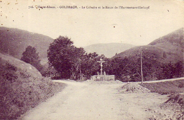 CPA AK 68 Colmar St Amarin Cernay Altenbach GOLDBACH Calvair Hartmannswillerkopf