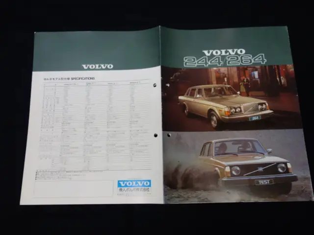 800 Instant decision  VOLVO Volvo 244   264 24B21   26B27 Exclusive Catalog