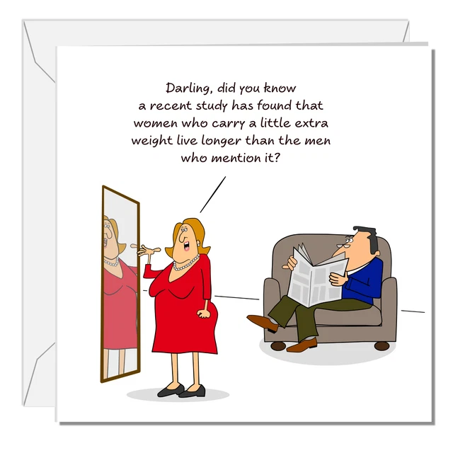 Biglietto Compleanno Umoristico Per Donna - 'Socialize With Other Owners' - Cartolina Illustrata Fernz, Dimensioni 128x178 Mm, Con Busta