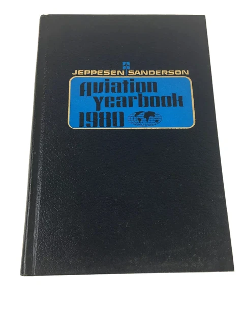 Jeppesen Sanderson Aviation Yearbook 1980 HC Military Aerospace Aircraft Rare