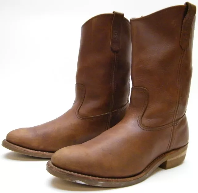 Red Wing Mens Pecos Western Brown Leather Cowboy Boots 9801-1 Sz 9.5D  Excellent $99.95 - Picclick