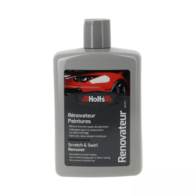 HOLTS Polish Micro-Rayures, Rénovateur Peintures Carrosserie, 475 ml