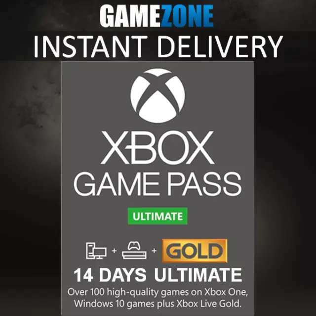 XBOX LIVE 14 Days Game Pass Ultimate and Gold Membership GLOBAL FAST DELIVERY