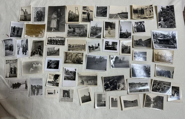 Foto Konvolut Wk2 Soldaten im zweiten Weltkrieg 50 Stück