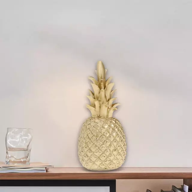 Decorative Ornaments Pineapple Shaped Carved Crafts For Living Room Bedroom