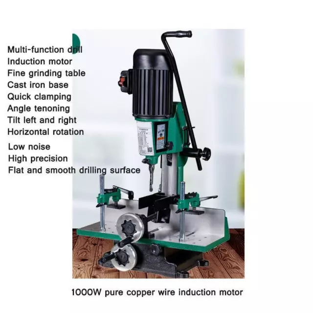 Drilling Machine Drilling Machine Tenoning Machine Induction Motor Fast Clamping