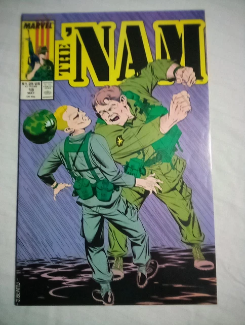 Marvel Comics - The 'Nam #18 May 1988 - The Bombs Bursting... VF/NM