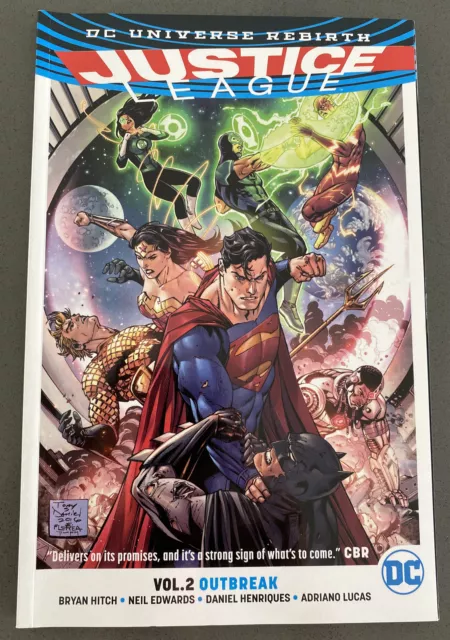 DC Comics Justice League TPB Rebirth Vol 2 Superman Batman Flash Wonder Cyborg