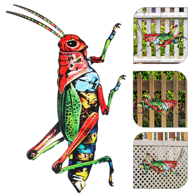 Wrought Iron Insect Pendant Wall Hooks Decorative Home Accents Decor Household
