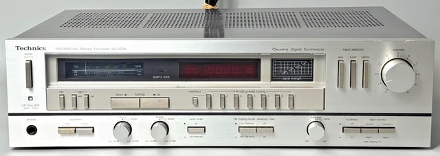 Platine Tuner Technics ST-S505L - Radio FM/MW/LW, Garantie 12 Mois