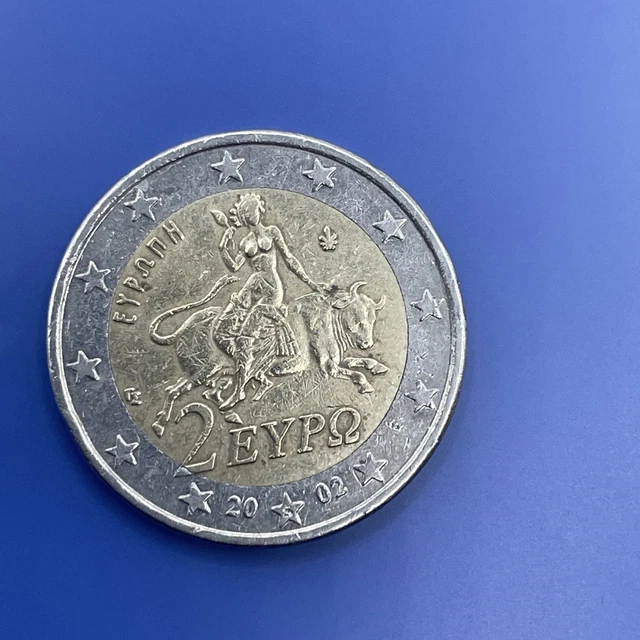 Pièce 2 Euros Rare – 2002 – Non Modifiée – Collection