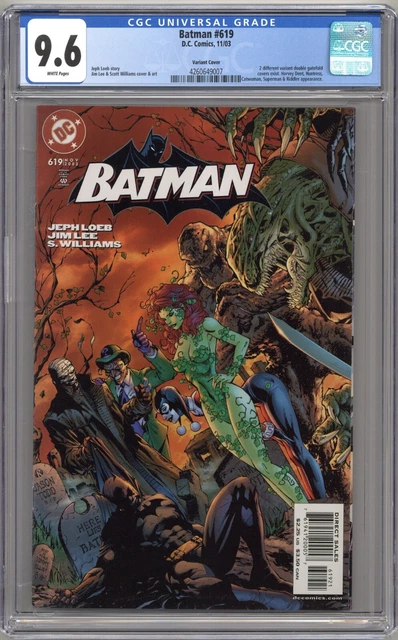 Batman #619 (2003) CGC 9.6 NM+ Hush Villian Variant Cover