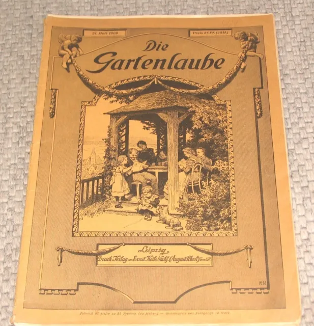 Die Gartenlaube 21. Heft 1909 Leipzig Druck u. Verlag von Ernst Keils Zeitschrif