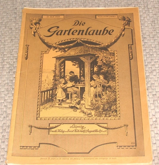 Die Gartenlaube 21. Heft 1909 Leipzig Druck u. Verlag von Ernst Keils Zeitschrif
