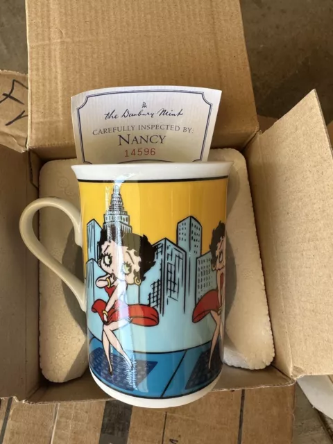 The Danbury Mint Betty Boop Cool Breeze Betty Mug