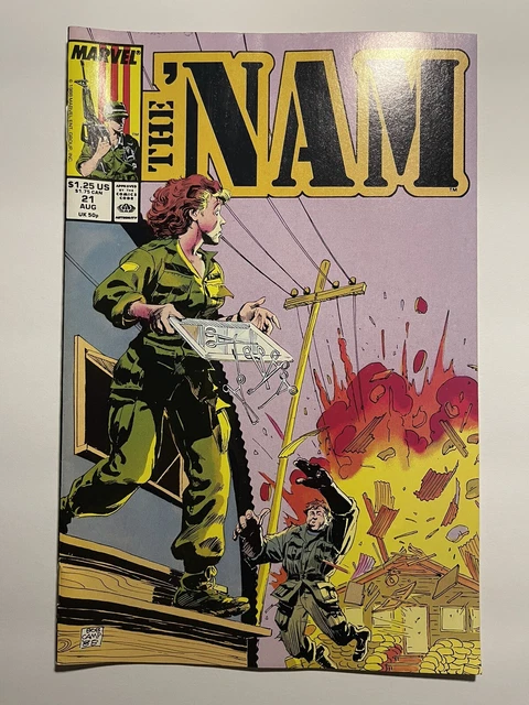 The NAM #21 Marvel Comics Doug Murray Vietnam War Comics 1988