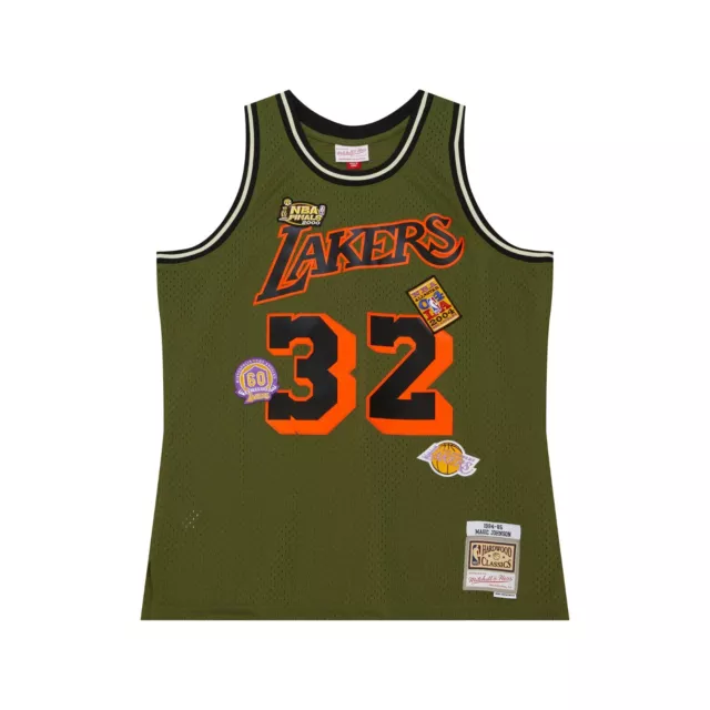 Subliminator Los Angeles Lakers Basketball Jersey Gold