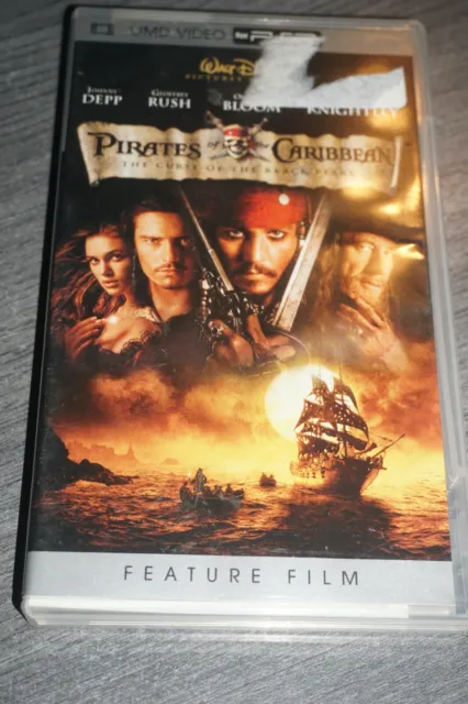 Pirates Of Caribbean Curse Of Black Pearl (Sony UMD PSP) w/ Case