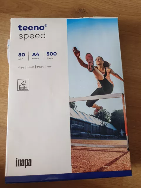 tecno speed Kopierpapier - 500 Blatt - original verpackt - Druckerpapier DIN A4