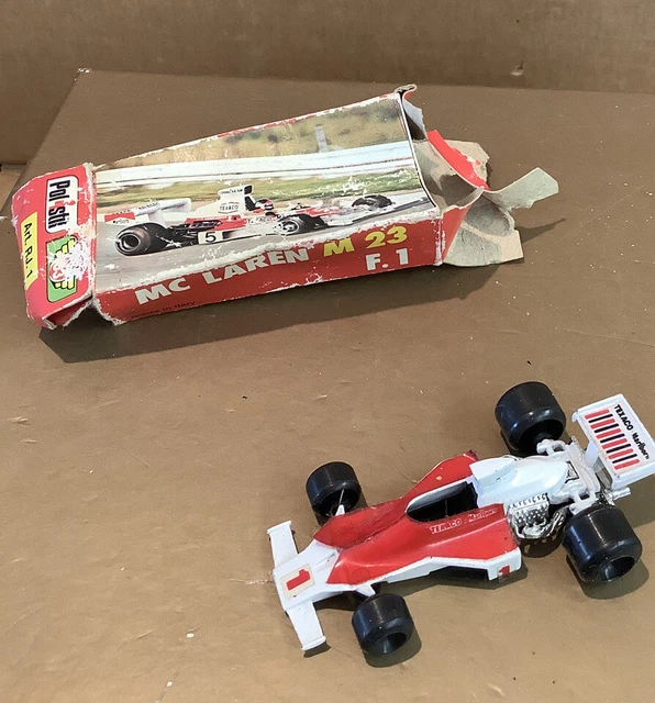 70s/80sトンカ ブリキ F1/レーシングカー 約20cm 動作品/ちょい訳