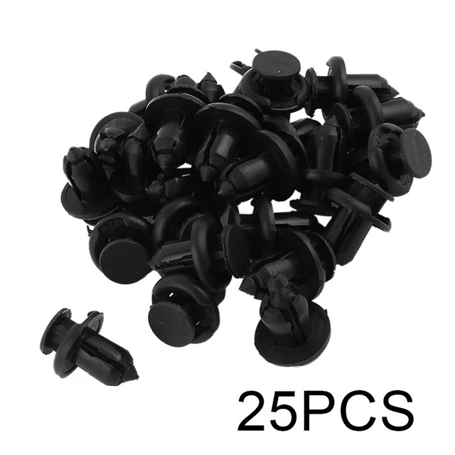 25 pièces clips de fixations en plastique pour pare-chocs pare-chocs outils de