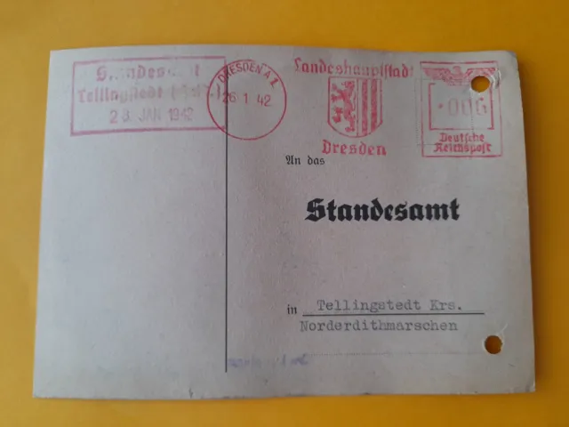 German Registery Office Documents ( Standesamt)  1940  *  1945   52