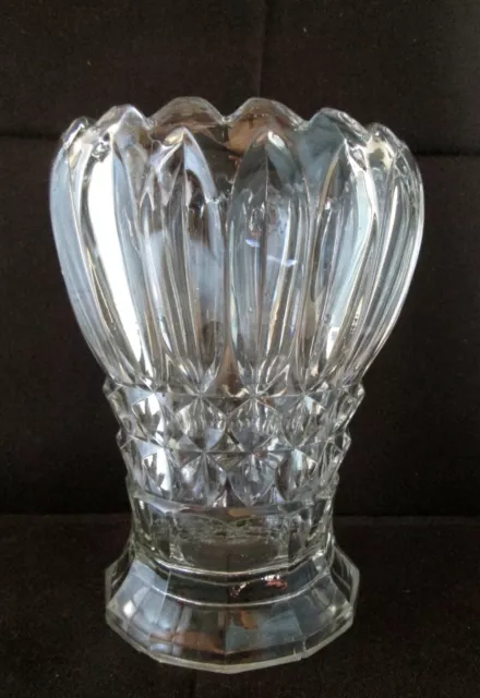 VASE Verre Verrerie Glassware CLAYTON MAYERS & Co Jacobean Inwald Art Deco c1928