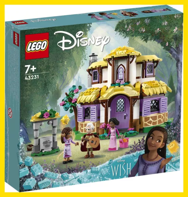 LEGO® Disney Princess™ 43231 Ashas Häuschen ++ Wish Star Asha ++ Haus ++ OVP