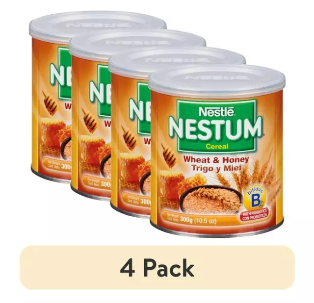 (4 pack) Nestle Nestum Honey Wheat Cereal