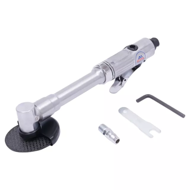 Pneumatic Angle Grinder Air Cutting Machine Long Handle Sander Tool 18000 RPM