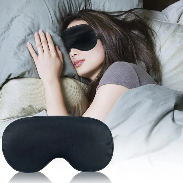 Verstellbare Schlafmaske Schlafbrille Augenmaske Nachtmaske atmungsaktive Masken