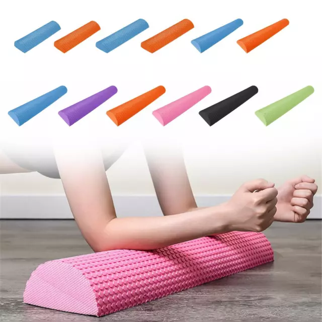 EVA Half Foam Roller Portable pour l'exercice de massage des jambes du cou