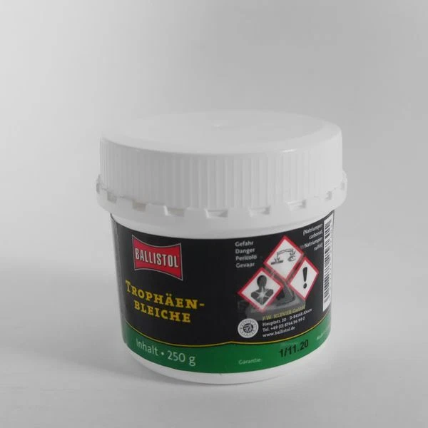 Ballistol Trophäenbleiche Bleiche Blanqueador Lata 250g 3